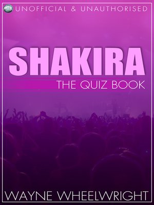 cover image of Shakira - The Quiz Book